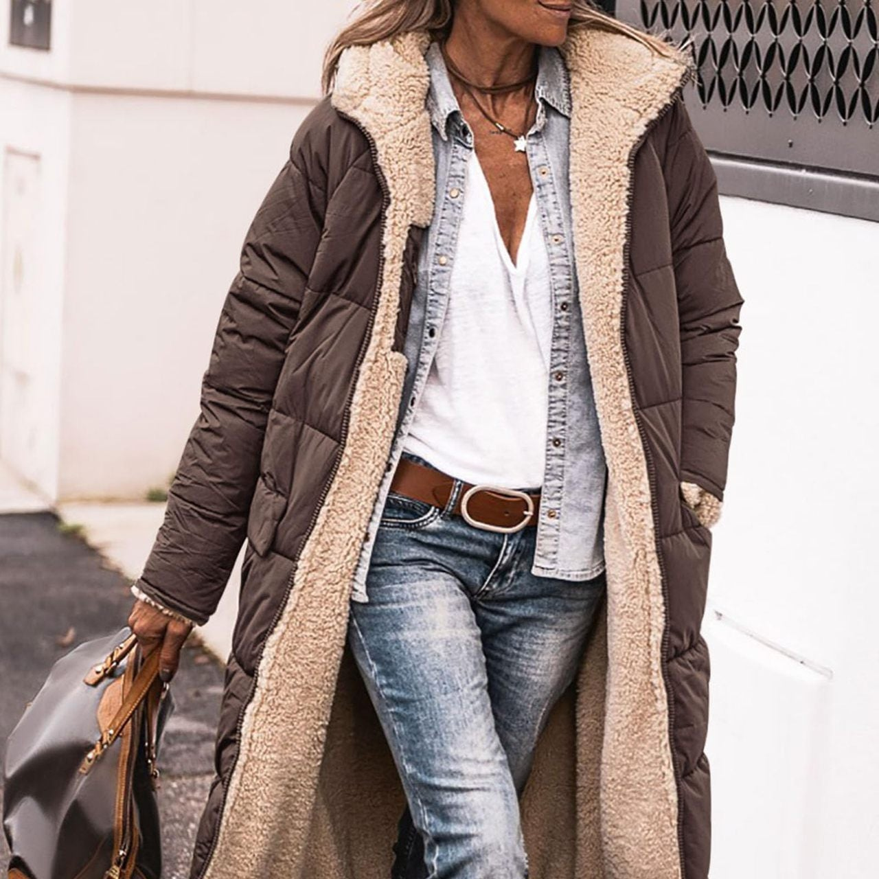 SASHA™ | Elegant Reversible Coat