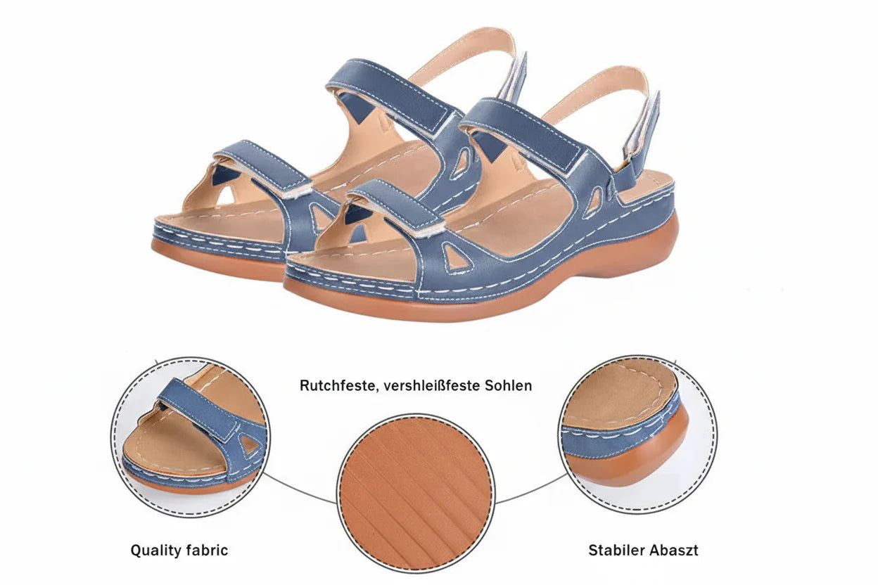 Aiko™ - Retro Sandals with Orthopaedic Comfort
